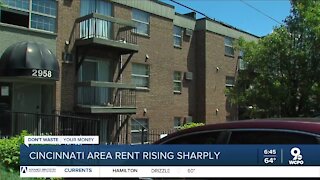 Cincinnati area rent rising sharply