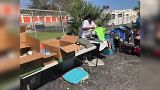 Multiple non-profit organizations help the homeless in Lake Worth Beach