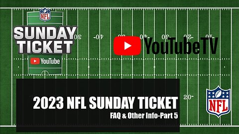 NFL Sunday Ticket FAQs : r/ tv