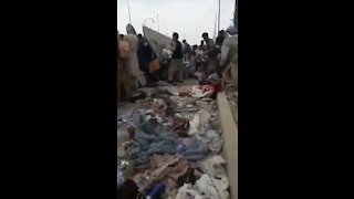 Horrifying Video Outside Kabul Airport