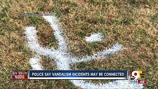 Blue Ash vandals painted swastikas on kids' soccer fields