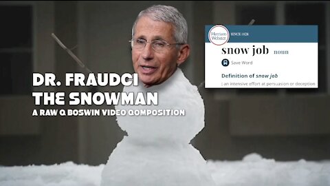 DR. FRAUDCI THE SNOWMAN ~ A CHRISTMAS LOCKDOWN CAROL