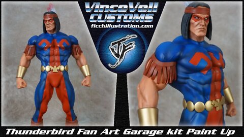 Thunderbird XMen OOAK Garage Kit Paint Up