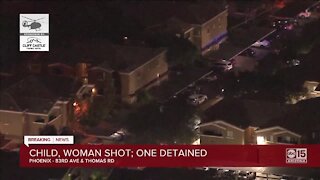 PD: Child, woman injured in shooting at west Phoenix apartment complex