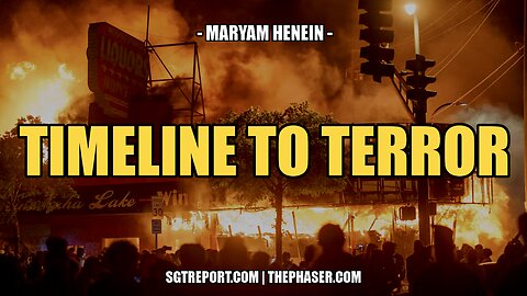 TIMELINE TO TERROR -- Maryam Henein