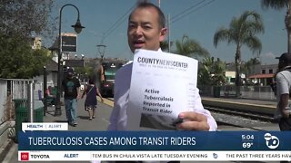 Second San Diego County transit rider tests positive for tuberculosis