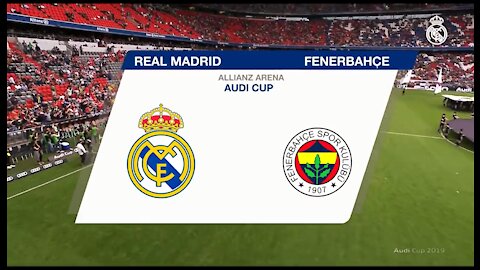 GOALS & HIGHLIGHTS - Real Madrid 5-3 Fenerbahçe (Audi Cup 2019)