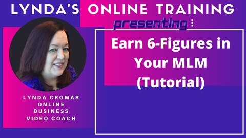 MLM Training - Earn 6-Figures in Your MLM