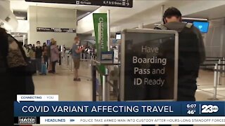 Some experts predict new travel restrictions after omicron COVID variant found in California