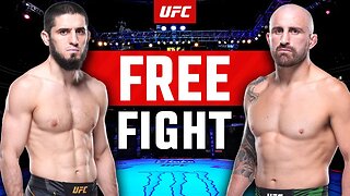 Islam Makhachev vs Alexander Volkanovski | FREE FIGHT | UFC 294
