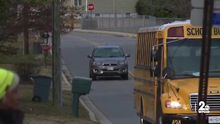 Anne Arundel County school bus shortages continue Monday