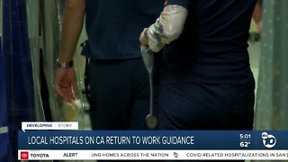 SD Hospitals on state's return to work guidance for asymptomatic staff