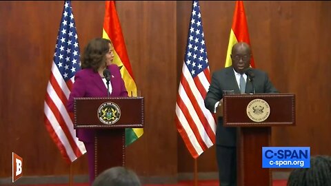 MOMENTS AGO: VP Kamala Harris holding joint news conference with Ghanaian President Akufo-Addo…