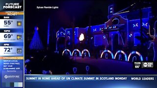 Sylvan Ramble Lights raises money for charities during Halloween light show