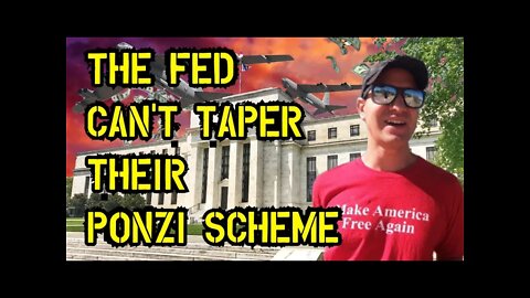 The FED can't taper their PONZI SCHEME