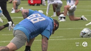 Taylor Decker claims offensive line may be one of the most talented he's played on