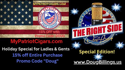 Patriot Cigars - 15% Off with Promo Code "Doug"