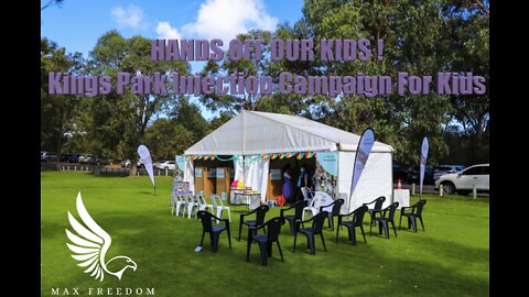 HANDS OFF OUR KIDS ! Kings Park Injection Campaign For Kids