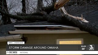 Storm damage around Omaha