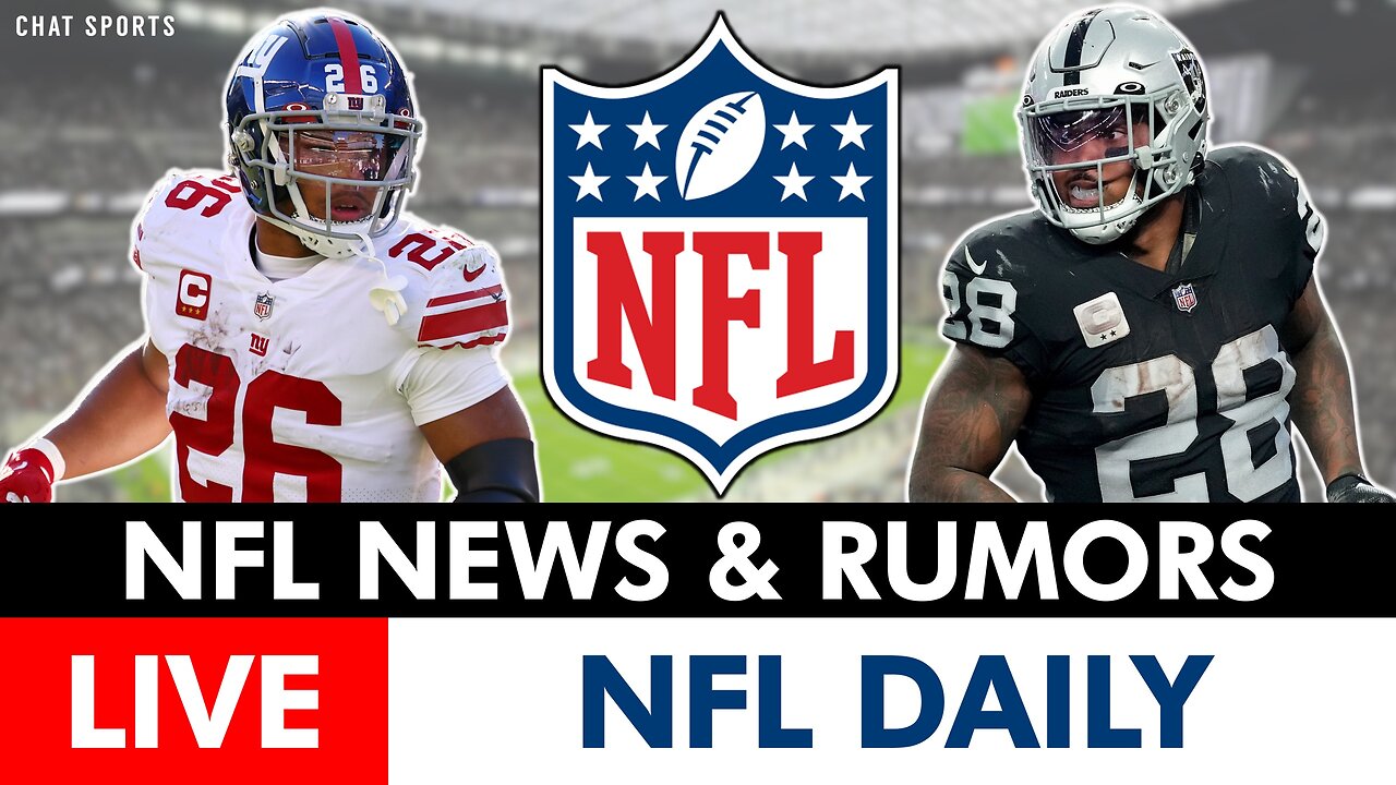 LIVE: NFL Rumors On Saquon Barkley, Josh Jacobs, Chase Young & Cordarrelle  Patterson