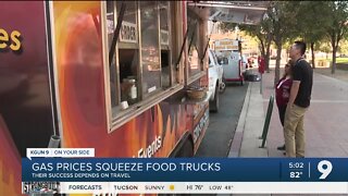 Gas prices squeezing food trucks