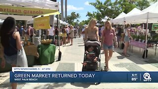West Palm Beach Green Market returns