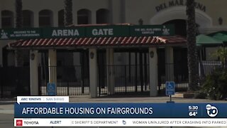 Affordable housing on fairgrounds