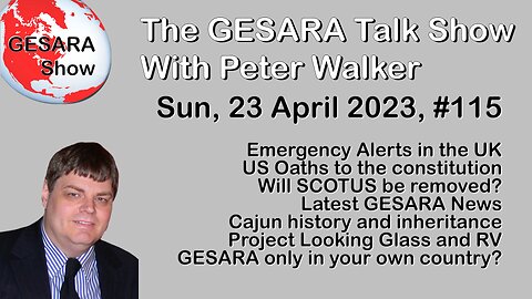2023-04-23, GESARA Talk Show 115 - Sunday