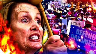 Nancy Pelosi PANICS as She’s AMBUSHED by Illegal Immigrants!!!