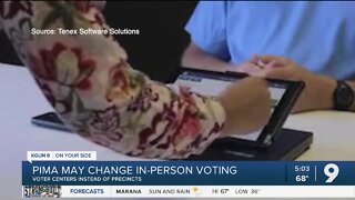 Pima Co. may change in-person voting