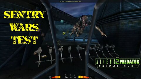 Sentry Wars Test with @Avpunknown - Aliens vs Predator 2: Primal Hunt