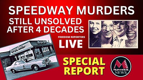 "Speedway Murders" Special Report | Director Jeremy Pion-Berlin | Maverick News Live