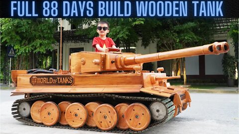 Full 88 Days Build Tiger I TANK For My Son