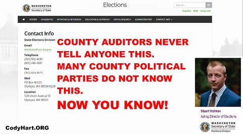 ELECTION INTEGRITY TRAINING STATE AND LOCAL REPORTING
