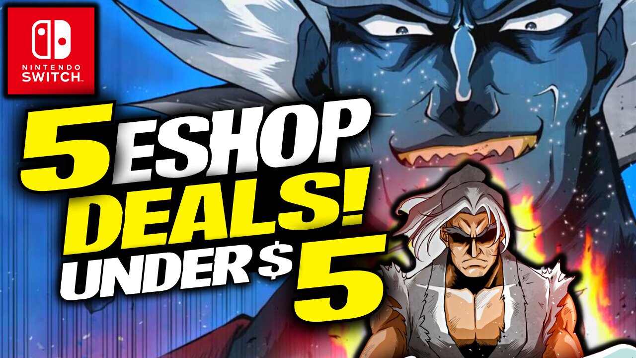 5 Unbelievable NEW Low Price Eshop DEALS Under $5 + Free Game Give Away!  New Nintendo Switch Sale!