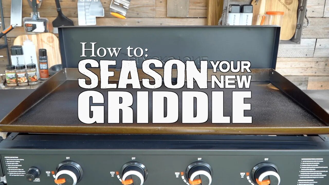 How to Season a Griddle