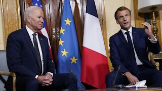 President Biden Meets With French President Emmanuel Macron