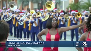 Annual holiday parade held in Boynton Beach
