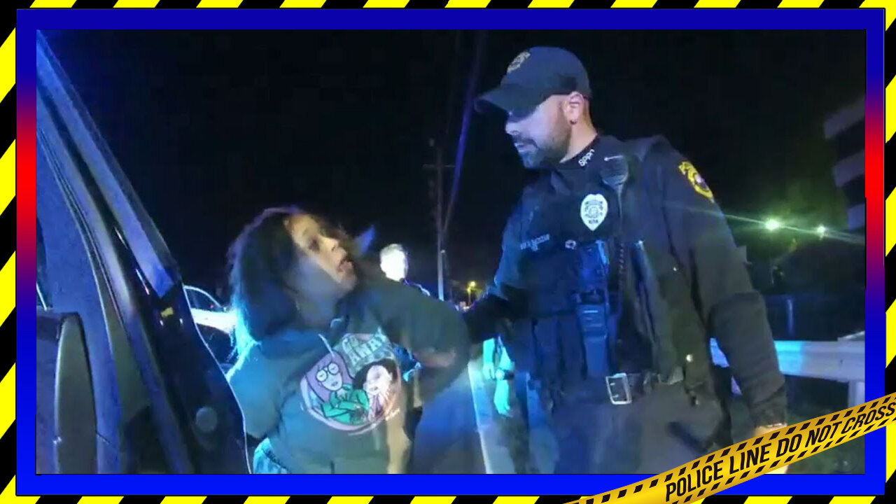 Belligerent Woman Arrested For Dui After Police Pursuit And Taken To Jail Blue Patrol Bodycam 9196