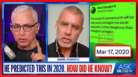 In March 2020, He Predicted COVID Hysteria & Social Contagion. How Did Changizi Know? – Ask Dr. Drew
