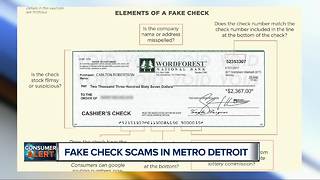 Fake check scams in metro Detroit