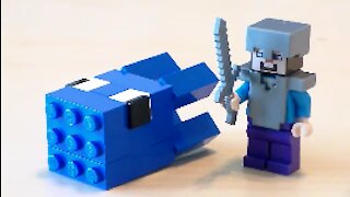 Lego Minecraft Squid Tutorial