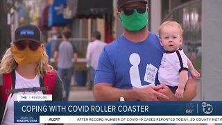 Coping with COVID roller coaster