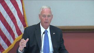 Sen. Ron Johnson holds press conference on side effects from COVID-19 vaccine