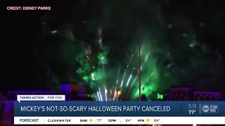 Disney World cancels Mickey’s Not-So-Scary Halloween Party