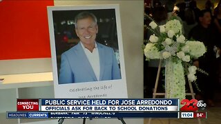 Public service held for Jose Arredondo