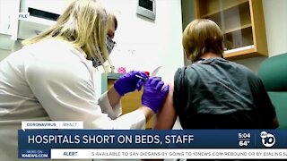 Hospitals short on beds, staff, ventilators