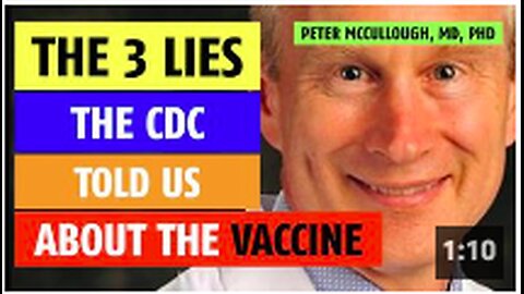 The 3 lies the CDC told us about the vaccine