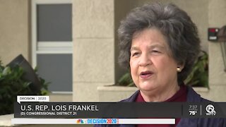 U.S. Rep. Lois Frankel optimistic about re-election to 21st Congressional District