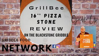 GrillBee Pizza Stone Review | Griddle Food Network
